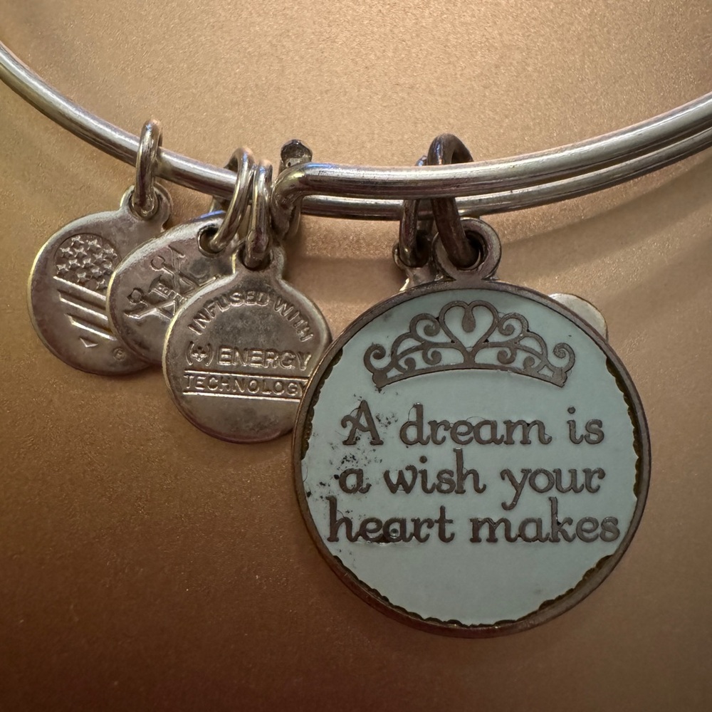 Disney Alex & Ani Cinderella A Dream Is A Wish Your Heart Makes
